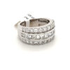 Baguette, Princess and Round diamond Anniversary Ring w/ Natural Diamonds! - Image 2