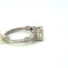 Vintage 1920's Art Deco Platinum ring with 1.81 ct Old European Cut diamond - Image 4
