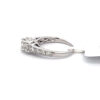 Radiant Cut with round diamond Past, Present and Future 1.50 carats total - Image 3