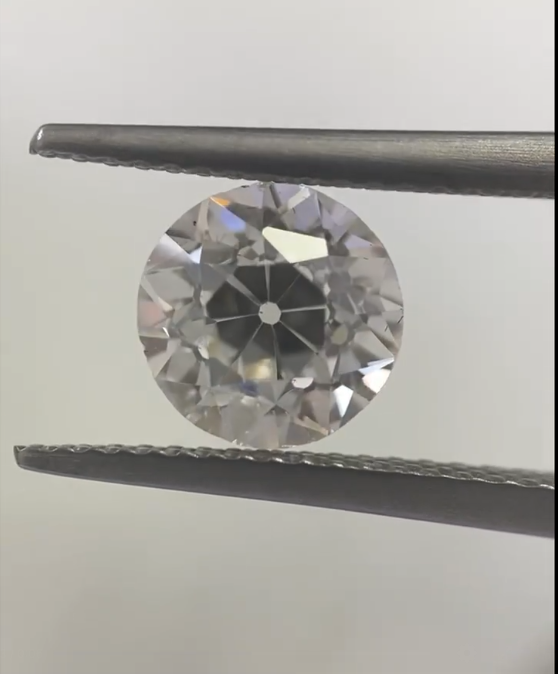 1.93 carat Old Mine cut natural mined diamond