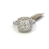 2.50 carat tw Halo Engagement Ring