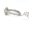 2.57 tw Halo Engagement Ring with natural mined diamonds. - Image 2