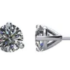 1/2 ct tw diamond stud earrings