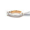18 kt yellow gold & Platinum Pavee Diamond Engagement Ring with 2.32 cts tw Round Diamond w/ Round Accents - Image 3