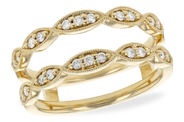 14KT Gold Ladies Wrap/Guard