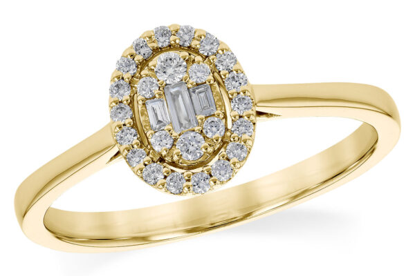 14KT Gold Ladies Diamond Ring
