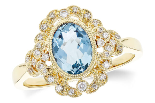 14KT Gold Ladies Diamond Ring