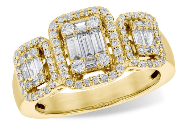 14KT Gold Ladies Diamond Ring