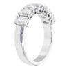 Ladies Natural Diamonds 14 kt wedding ring 1.66 tw.  7- OVAL CUT Natural Diamonds. (left ring) - Image 3