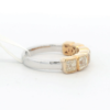 Ladies Natural Yellow Diamonds 14Kt Yellow Gold & White Gold Anniversary Ring with 2.25 cttw - Image 4