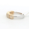 Ladies Natural Yellow Diamonds 14Kt Yellow Gold & White Gold Anniversary Ring with 2.25 cttw - Image 2