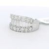 14kt White Gold 3 Row Diamond Anniversary Ring (3.19 cttw.)