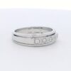 Men's 14kt WG Diamond Wedding Band