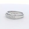 Men's 14kt WG Diamond Wedding Band