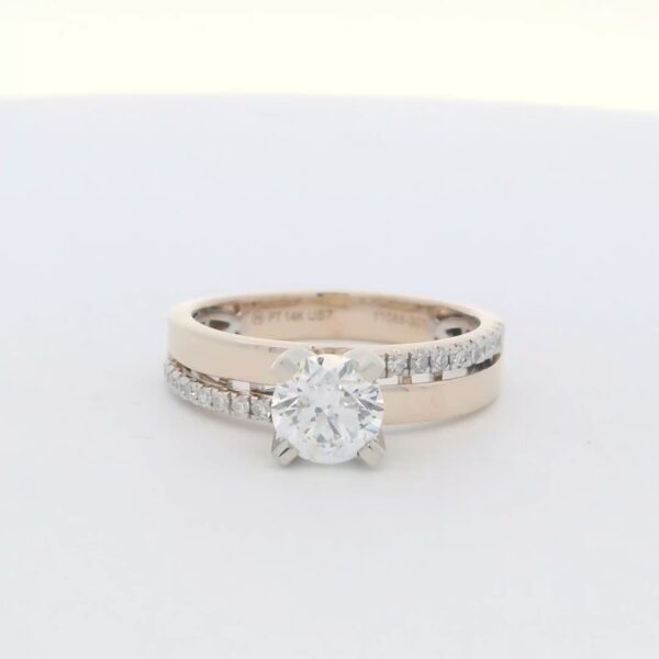 14Kt Yellow Gold Diamond Ring (1.06 cttw)
