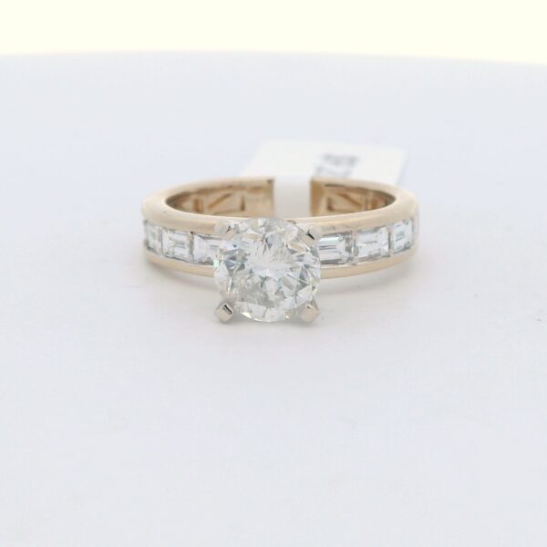 14Kt Yellow Gold Diamond Ring (2.71 cttw)
