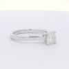 14k WG Round Solitaire Engagement Ring (.77 ct.)
