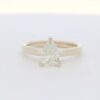 14k YG Pear Solitaire Engagement Ring (.82 ct.)