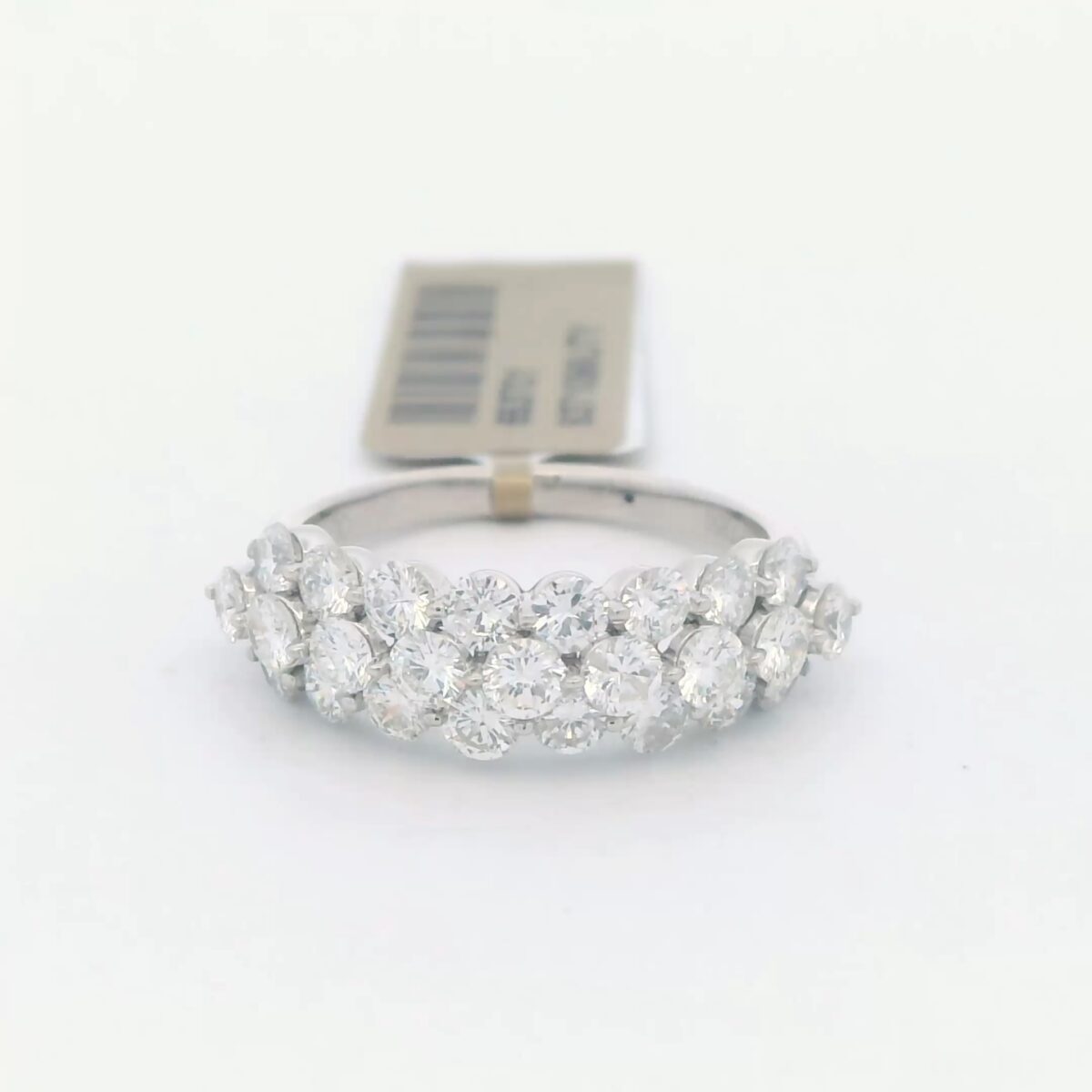 Ladies Platinum Diamond Anniversary Ring (2.0 tw.)