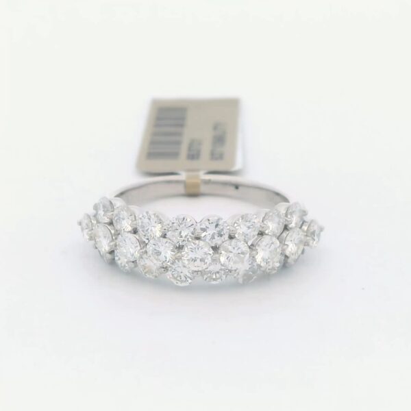 Ladies Platinum Diamond Anniversary Ring (2.0 tw.)