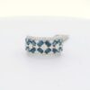 Ladies 14k WG Sapphire & Diamond Ring (3.0 cttw.)
