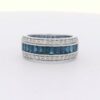 Ladies 14k WG Sapphire & Diamond Ring (2.47 cttw.) LDB6068_SAP-30