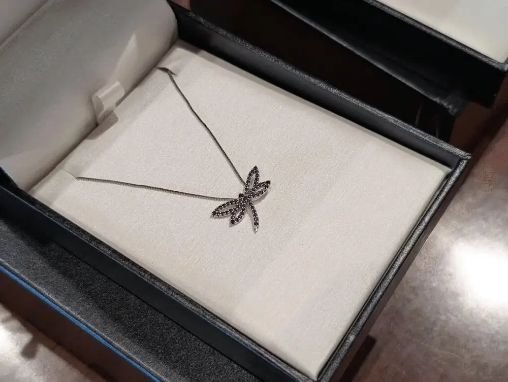 Necklace from Breslyn Trevino’s winning sketch, crafted & designed by Elliott Herzlich of Elliott’s Jewelers